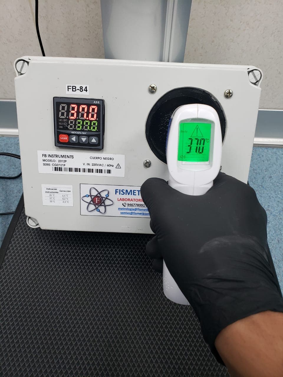 Calibración de equipos médicos